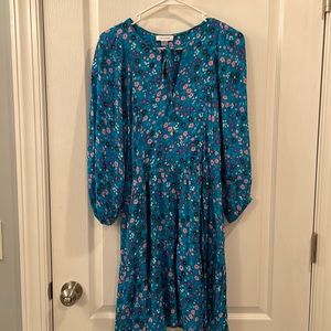 Blue flower dress